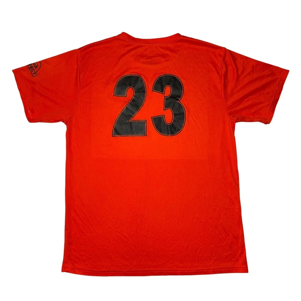 Tracyton Soccer Jersey T Shirt Adult Orange Youth Soccer Team Number 23‎